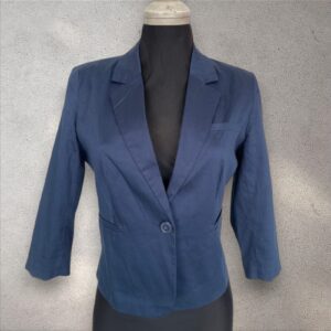 Blazer azul. NAFNAF. Talla M