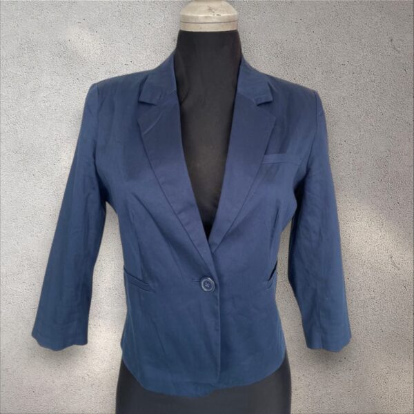 Blazer azul. NAFNAF. Talla M