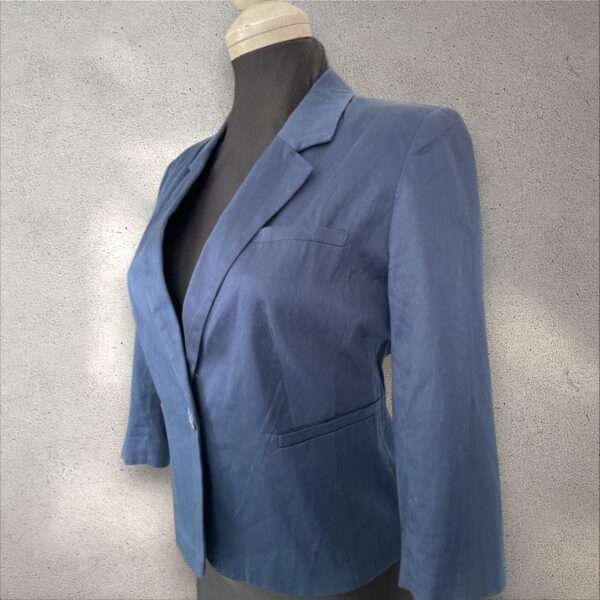 Blazer azul. NAFNAF. Talla M