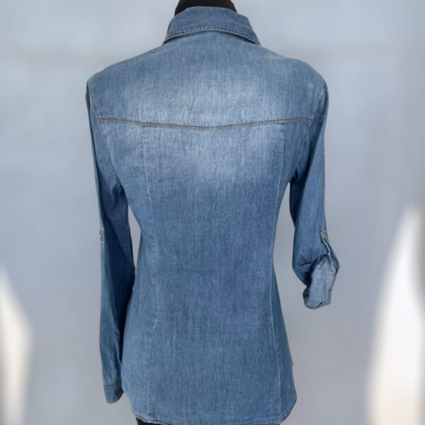 r-11-1 Camisa en Índigo. Arkitect. Talla S.