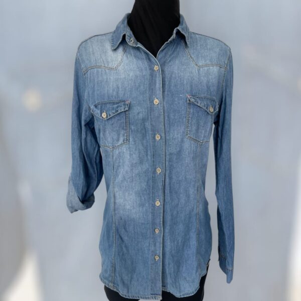 r-11-2 Camisa en Índigo. Arkitect. Talla S.