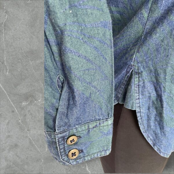 r-3-2 Camisa en Índigo. FDS. Talla XXS